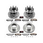 PowerStop K4032-36 - Power Stop 07-10 Ford F-350 Super Duty Front & Rear Z36 Truck & Tow Brake Kit