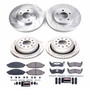 PowerStop K4486 - Power Stop 03-11 Lincoln Town Car Front & Rear Z23 Evolution Sport Brake Kit