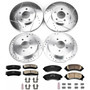 PowerStop K4383 - Power Stop 02-06 Buick Rendezvous Front & Rear Z23 Evolution Sport Brake Kit