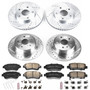 PowerStop K4359 - Power Stop 95-97 Toyota Avalon Front & Rear Z23 Evolution Sport Brake Kit