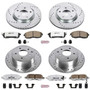 PowerStop K4475-26 - Power Stop 07-12 Nissan Sentra Front & Rear Z26 Street Warrior Brake Kit PowerStop K4475-26 - Power Stop 07-12 Nissan Sentra Front & Rear Z26 Street Warrior Brake Kit
