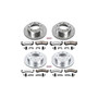 PowerStop K4423-36 - Power Stop 2004 Chevrolet Silverado 2500 HD Front & Rear Z36 Truck & Tow Brake Kit