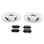 PowerStop K4569 - Power Stop 08-12 Chrysler Town & Country Rear Z23 Evolution Sport Brake Kit