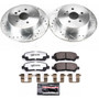 PowerStop K4714-36 - Power Stop 08-13 Toyota Highlander Rear Z36 Truck & Tow Brake Kit