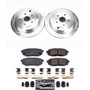 PowerStop K4645 - Power Stop 06-07 Subaru B9 Tribeca Rear Z23 Evolution Sport Brake Kit