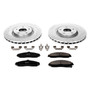 PowerStop K5158 - Power Stop 06-09 Cadillac XLR Front Z23 Evolution Sport Brake Kit