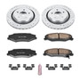 PowerStop K5159 - Power Stop 06-09 Cadillac XLR Rear Z23 Evolution Sport Brake Kit