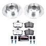PowerStop K514-26 - Power Stop 95-97 Audi A6 Rear Z26 Street Warrior Brake Kit