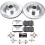 PowerStop K5235-26 - Power Stop 00-03 Mercedes-Benz CL500 Front Z26 Street Warrior Brake Kit