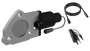 QTP QTEC225 - 2.25in Bolt-On QTEC Electric Cutout Valve - Single