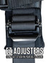 PRP Seats SB4.3 - 4.3 Harness 4 point Harness with 3 inch Belts Black