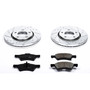 PowerStop K5246 - Power Stop 03-04 Dodge Caravan Front Z23 Evolution Sport Brake Kit