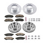 PowerStop K5459 - Power Stop 09-10 Ford F-250 Super Duty Front & Rear Z23 Evolution Brake Kit