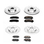 PowerStop K5514 - Power Stop 12-13 Chevrolet Impala Front & Rear Z23 Evolution Sport Brake Kit