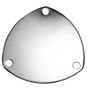 QTP 10400C - 4in Bolt-On QTEC 3 Bolt Cover Plate