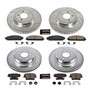 PowerStop K5457 - Power Stop 06-14 Dodge Charger Front & Rear Z23 Evolution Sport Brake Kit PowerStop K5457 - Power Stop 06-14 Dodge Charger Front & Rear Z23 Evolution Sport Brake Kit