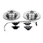 PowerStop K5734 - Power Stop 02-06 BMW X5 Rear Z23 Evolution Sport Brake Kit