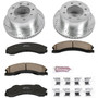 PowerStop K5562 - Power Stop 11-20 GMC Sierra 3500 HD Rear Z23 Evolution Brake Kit