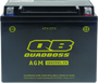 QuadBoss 401385 - Maintenance-Free AGM Battery QBX20HL-FA