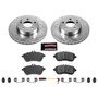 PowerStop K5790 - Power Stop 12-15 Mercedes-Benz C250 Front Z23 Evolution Sport Brake Kit