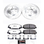 PowerStop K5821-36 - Power Stop 12-15 Nissan Armada Front Z36 Truck & Tow Brake Kit