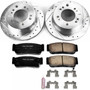 PowerStop K5910 - Power Stop 07-09 Kia Sorento Rear Z23 Evolution Sport Brake Kit