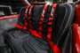 PRP Seats SBAUTO2R - 4.2 Harness Red