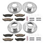 PowerStop K5965 - Power Stop 05-16 Ford F-550 Super Duty Front & Rear Z23 Evolution Brake Kit