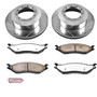PowerStop K5966-36 - Power Stop 06-09 Ford LCF Rear Z36 Truck & Tow Brake Kit