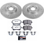 PowerStop K6139-26 - Power Stop 14-18 Audi A6 Rear Z26 Street Warrior Brake Kit