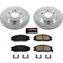 PowerStop K6108 - Power Stop 04-05 Kia Sedona Front Z23 Evolution Sport Brake Kit