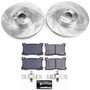 PowerStop K6313 - Power Stop 12-16 Hyundai Equus Front Z23 Evolution Sport Brake Kit
