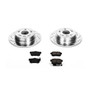 PowerStop K6172 - Power Stop 02-04 Honda CR-V Rear Z23 Evolution Sport Brake Kit
