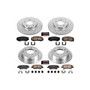 PowerStop K6303 - Power Stop 12-13 Kia Soul Front & Rear Z23 Evolution Sport Brake Kit PowerStop K6303 - Power Stop 12-13 Kia Soul Front & Rear Z23 Evolution Sport Brake Kit