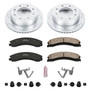 PowerStop K6258 - Power Stop 12-20 GMC Sierra 3500 HD Front Z23 Evolution Brake Kit