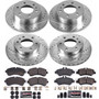 PowerStop K6233 - Power Stop 07-09 Dodge Sprinter 3500 Front & Rear Z23 Evolution Sport Brake Kit