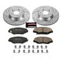 PowerStop K6488 - Power Stop 12-16 Honda CR-V Front Z23 Evolution Sport Brake Kit