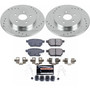PowerStop K6498 - Power Stop 11-17 Lexus CT200h Rear Z23 Evolution Sport Brake Kit