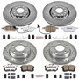 PowerStop K639-26 - Power Stop 98-04 Audi A6 Quattro Front & Rear Z26 Street Warrior Brake Kit
