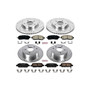 PowerStop K6495 - Power Stop 13-18 Nissan Altima Front & Rear Z23 Evolution Sport Brake Kit