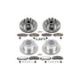 PowerStop K6551-36 - Power Stop 2012 Ford F-350 Super Duty Front & Rear Z36 Truck & Tow Brake Kit