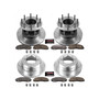 PowerStop K6822-36 - Power Stop 13-16 Ford F-350 Super Duty Front & Rear Z36 Truck & Tow Brake Kit