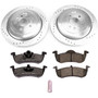 PowerStop K6819-36 - Power Stop 13-18 Lincoln MKT Rear Z36 Truck & Tow Brake Kit
