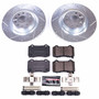 PowerStop K6799 - Power Stop 12-16 Tesla Model S Rear Z23 Evolution Sport Brake Kit