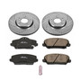 PowerStop K6935 - Power Stop 14-17 Kia Forte5 Front Z23 Evolution Sport Brake Kit