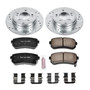PowerStop K6936 - Power Stop 2015 Hyundai Sonata Rear Z23 Evolution Sport Brake Kit