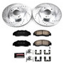 PowerStop K704 - Power Stop 97-01 Acura Integra Front Z23 Evolution Sport Brake Kit