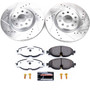 PowerStop K7082-26 - Power Stop 15-18 Audi A3 Front Z26 Street Warrior Brake Kit