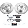 PowerStop K7093-26 - Power Stop 15-18 Audi A3 Rear Z26 Street Warrior Brake Kit