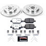 PowerStop K7289-26 - Power Stop 16-18 Cadillac CT6 Rear Z26 Street Warrior Brake Kit